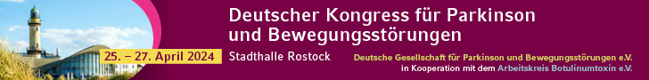 Banner Deutscher Kongress für Parkinson und Bewegungsstörungen 